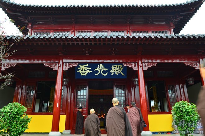 「佛教」江西东林祖庭2013年9月上旬10日闭关圆满出关