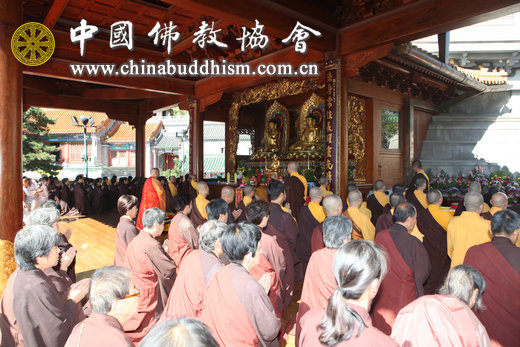 「佛教」中佛协直属寺院为天津及山阳事故祈福超荐