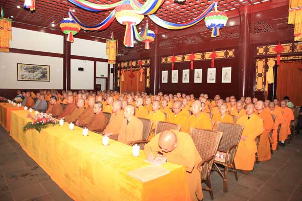 「毕业晚会」苏州寒山书院隆重举行第五届学僧毕业典礼