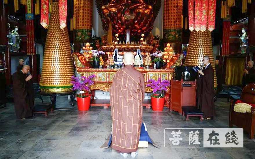 「佛教」南京鸡鸣寺举行观世音菩萨成道日祝诞普佛法会