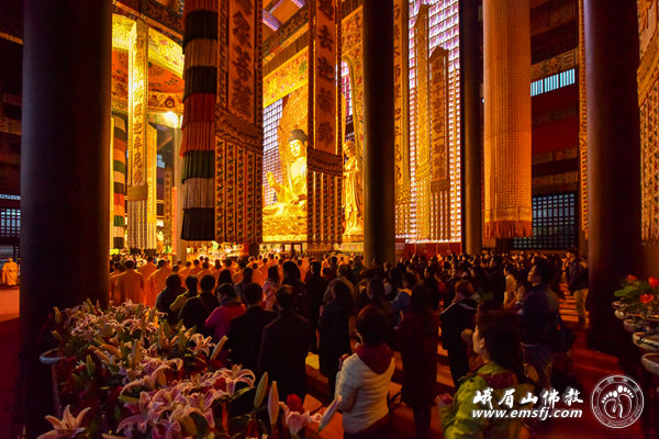 「峨眉山」四川峨眉山各寺举办法会恭祝大行普贤愿王菩萨圣诞