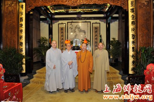 「佛教」韩国佛教圣地巡访团参访上海玉佛禅寺
