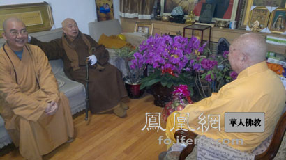 「佛教」中国佛教协会会长传印长老看望慰问一诚长老
