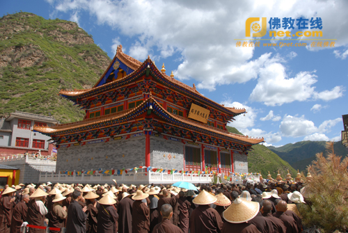 「五台山」山西五台山多座寺院举行伽蓝菩萨圣诞祈福祝圣法会