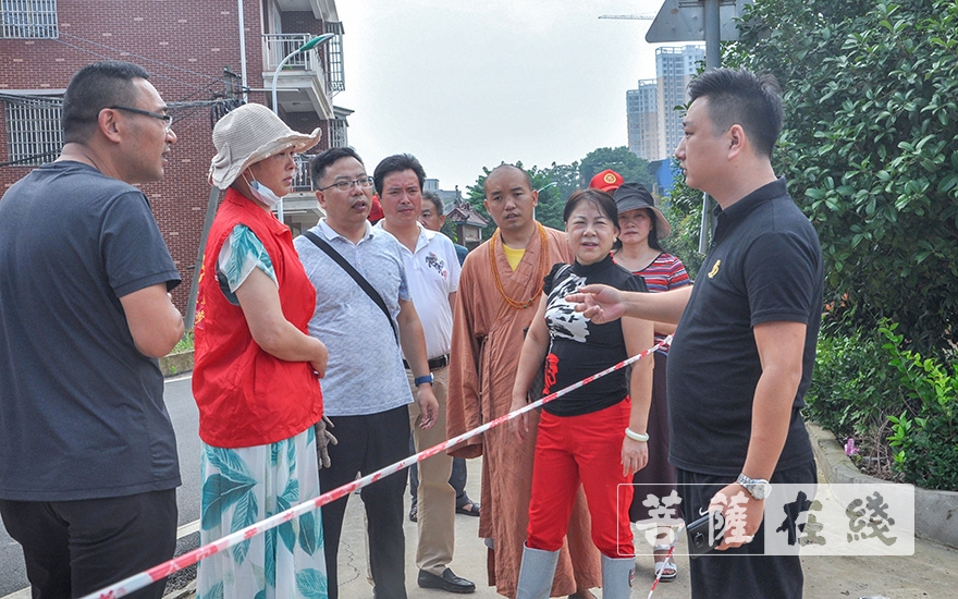 「大冶」暴雨无情 菩萨有爱 目莲寺与大冶市政协慰问受灾群众