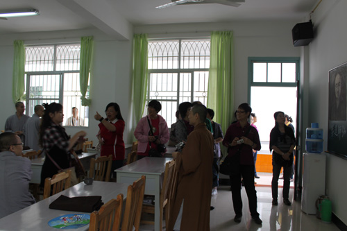 「崇福」国际佛光会澳门协会松山分会参访团一行到崇福寺参访