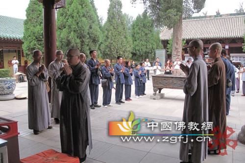 「五台山」河北邢台玉泉禅寺僧俗一行“行脚五台山”活动圆满