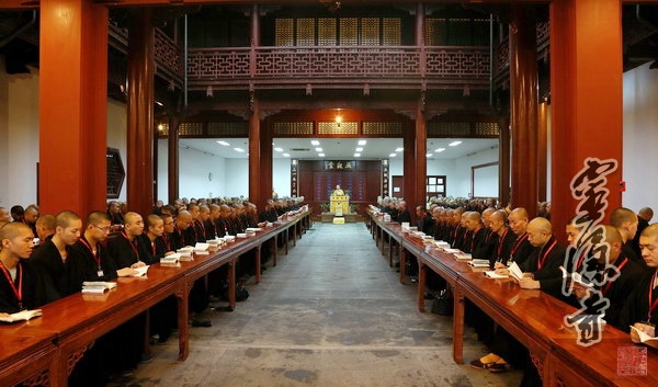 浙江灵隐寺三坛大戒法会第十二天:沙弥二十四威仪 浙江灵隐寺三坛大戒法会第十二天:沙弥二十四威仪