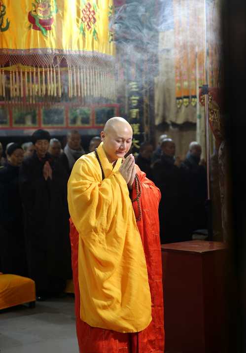「释迦牟尼」浙江宁波慧日禅寺举行腊月初八法会