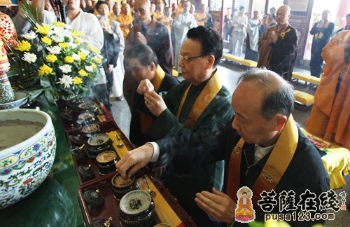 「佛教」净慧长老示寂周年追思法会暨舍利塔奠基在湖北四祖寺举行