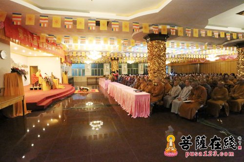 「普陀山」第十四届普陀山观音文化节“弘法利生”讲经法会在普济禅寺举行