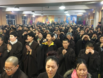 「佛教」黑龙江大庆果成寺清明节果成老法师圆寂七七之日