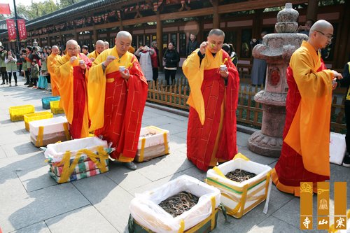 「寒山寺」江苏苏州寒山寺隆重举行丙申年和合梦放生法会