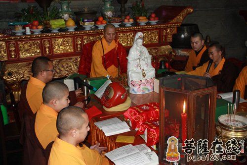 「佛教」上海市洪福寺启建护国利民免难消灾华严法会
