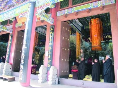 「兴教寺」兴教寺宽树法师称塔佛法僧四位一体 不可分离