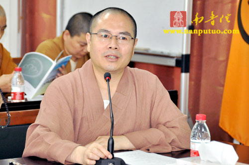 「佛教」闽南佛学院组织召开法师赴台交流参访团行前会议