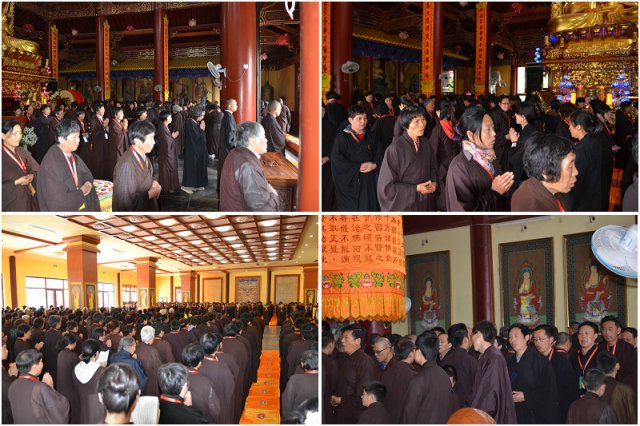 「大安法师」江西东林祖庭2013年五一精进佛七开始