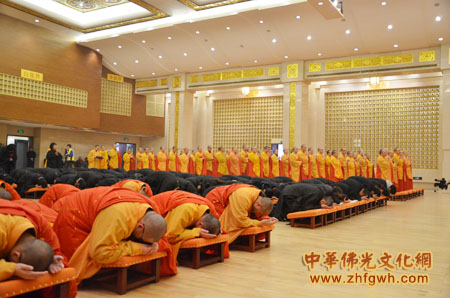 「佛教」上海玉佛寺举行观世音菩萨圣诞纪念暨佛像开光法会