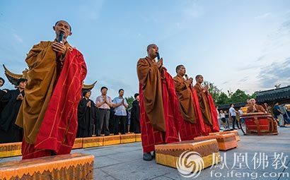 「佛教」江苏太仓同觉寺隆重举行地藏菩萨圣诞日焰口法会