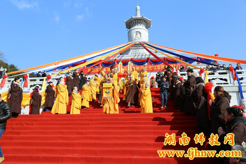 「佛教」湖南浏阳石霜寺隆重举行万佛圣塔落成暨佛像开光法会 「佛教」湖南浏阳石霜寺隆重举行万佛圣塔落成暨佛像开光法会