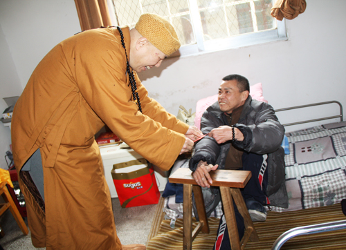 「大安法师」2011年大安法师视察东林慈善功德会侧记