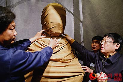 「释星云」星云大师捐赠北齐佛首在河北与佛身实现“合璧”