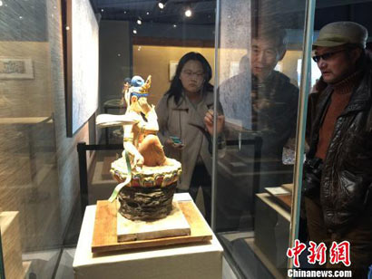 「禅宗」“墨镜禅心”文化艺术展杭州开幕 传递禅宗之美