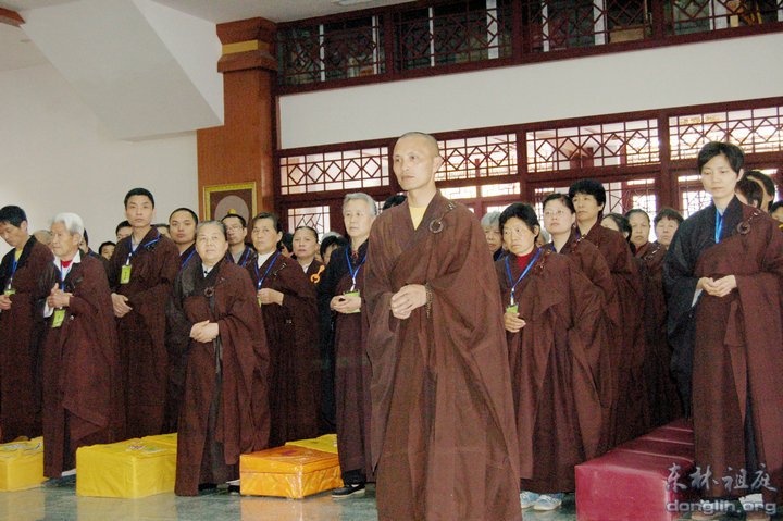 「东林寺」2011年5月份东林寺一昼夜经行法会圆满结束