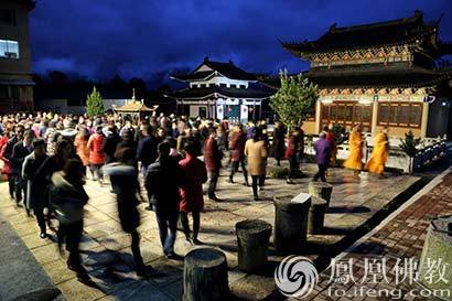 「佛教」福建连江宝林禅寺800人共修“观音七”圆满
