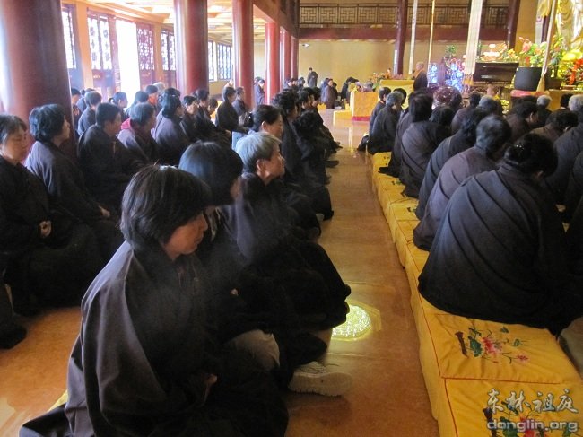 「佛教」山西大同普渡寺2013年秋季佛七圆满结束