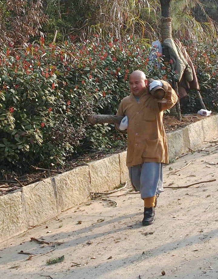 「佛教」江西九江东林寺僧众集体出坡劳作 合力兴丛林 「佛教」江西九江东林寺僧众集体出坡劳作 合力兴丛林