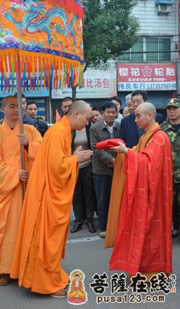 「佛教」法弘法师升座庆典暨绍兴安康寺全堂佛像开光法会取得圆满