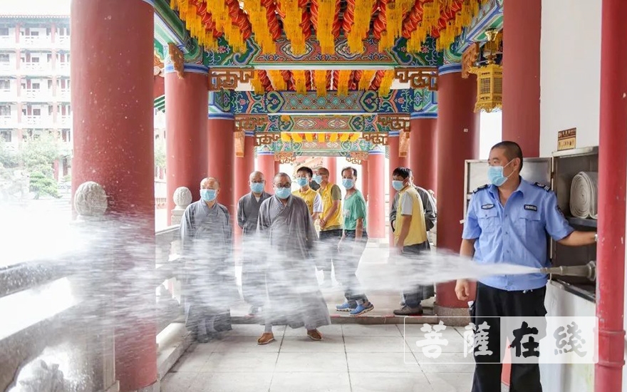 「佛教」珠海普陀寺进行内部安全大检查 多措并举做好开放准备工作