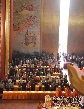 「佛教」上海东林寺隆重举行文殊菩萨圣诞法会 广德法师主法
