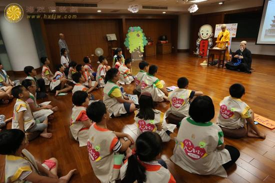 「法鼓山」台湾法鼓山儿童心灵环保营119位学童踏上探索之旅