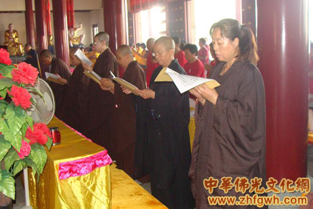 「观音」江苏淮安市涟水能仁寺举行慈悲观音拜忏法会暨放生活动