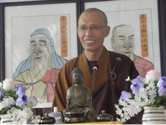 「佛教」河北柏林禅寺监院明影法师受邀在二祖匡教禅寺讲经说法