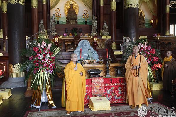 「佛教」绍兴炉峰禅寺净芳大和尚一行参访浙江雪窦山资圣禅寺 「佛教」绍兴炉峰禅寺净芳大和尚一行参访浙江雪窦山资圣禅寺