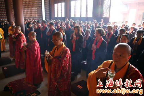 「佛教」千佛护佑 上海隆庆寺举行灵山宝殿千佛安座祈福法会 「佛教」千佛护佑 上海隆庆寺举行灵山宝殿千佛安座祈福法会