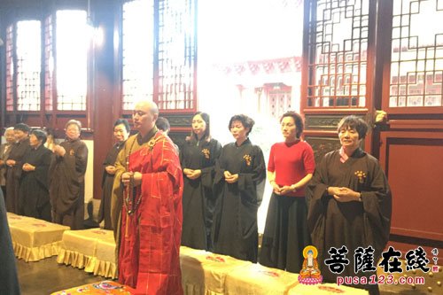 「观音」绍兴安康寺举行丙申年观音佛七熏坛仪式