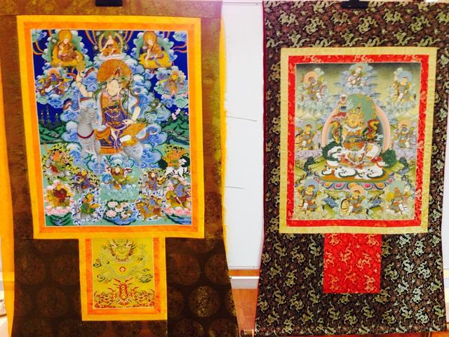 「唐卡」一沙一世界大型唐卡艺术展在沪开幕