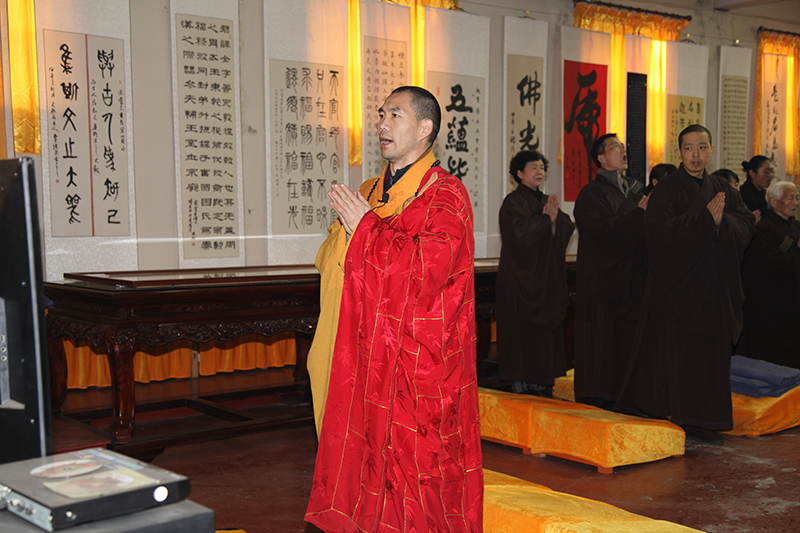 「普照寺」山东淄博普照寺举行念诵精进佛七法会