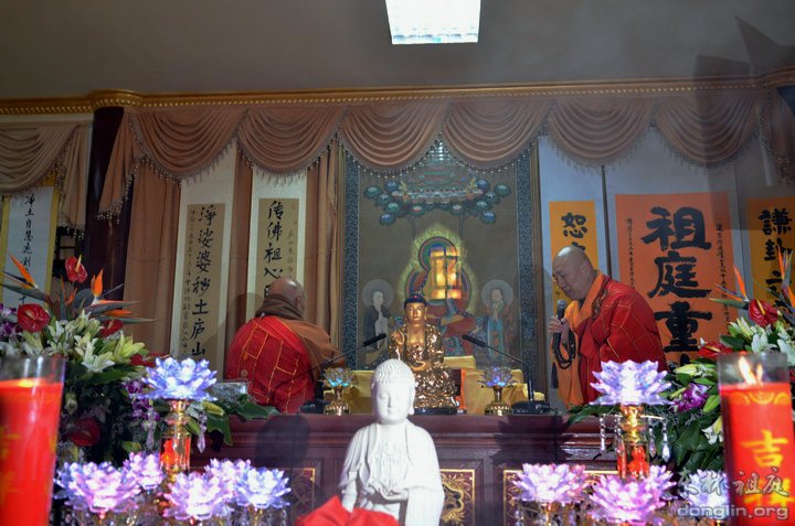 「东林寺」庐山东林寺举办大安大和尚升座法会