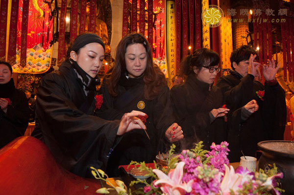 「佛教」上海玉佛禅寺隆重举行正月初九供佛斋天祈福大法会