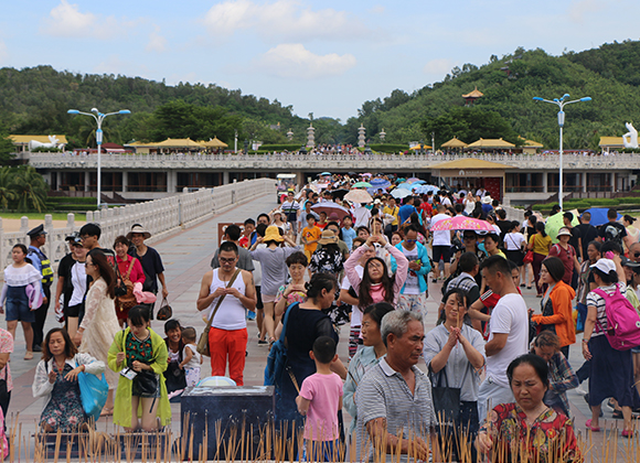 「佛教」海上观音道场圆满举行上供祈福法会