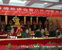 「佛教」甘肃省佛协召开第八次代表会议 嘉木样连任会长