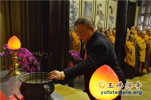 「真禅法师」上海玉佛禅寺举行真禅法师圆寂十八周年纪念法会
