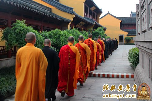 「佛教」浙江绍兴安康寺举行丙申年华严法会圆满焰口