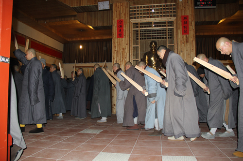 「云居山」江西云居山真如禅寺2014年冬季禅七起七