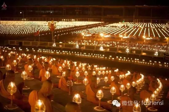 「佛教」2016年万佛节泰国法身寺平安灯法会圆满结束